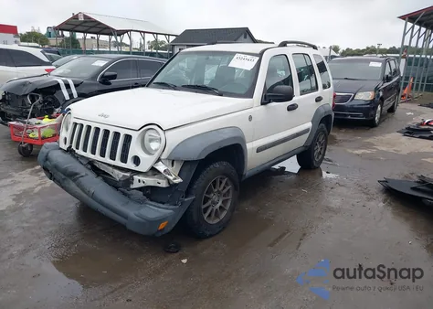 2007 Jeep Liberty Sport z USA, uszkodzony, nr VIN 1J4GL48K37W613685